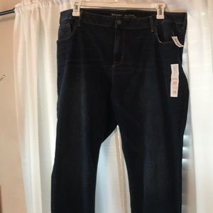 Dark wash Rockstar Jeans